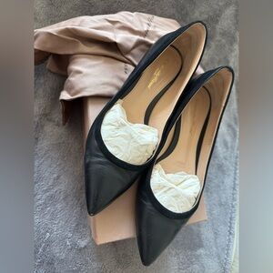 Gianvito Rossi Black Flats